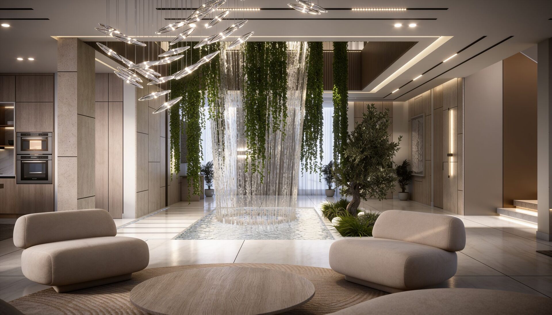 Tranquility interior detail